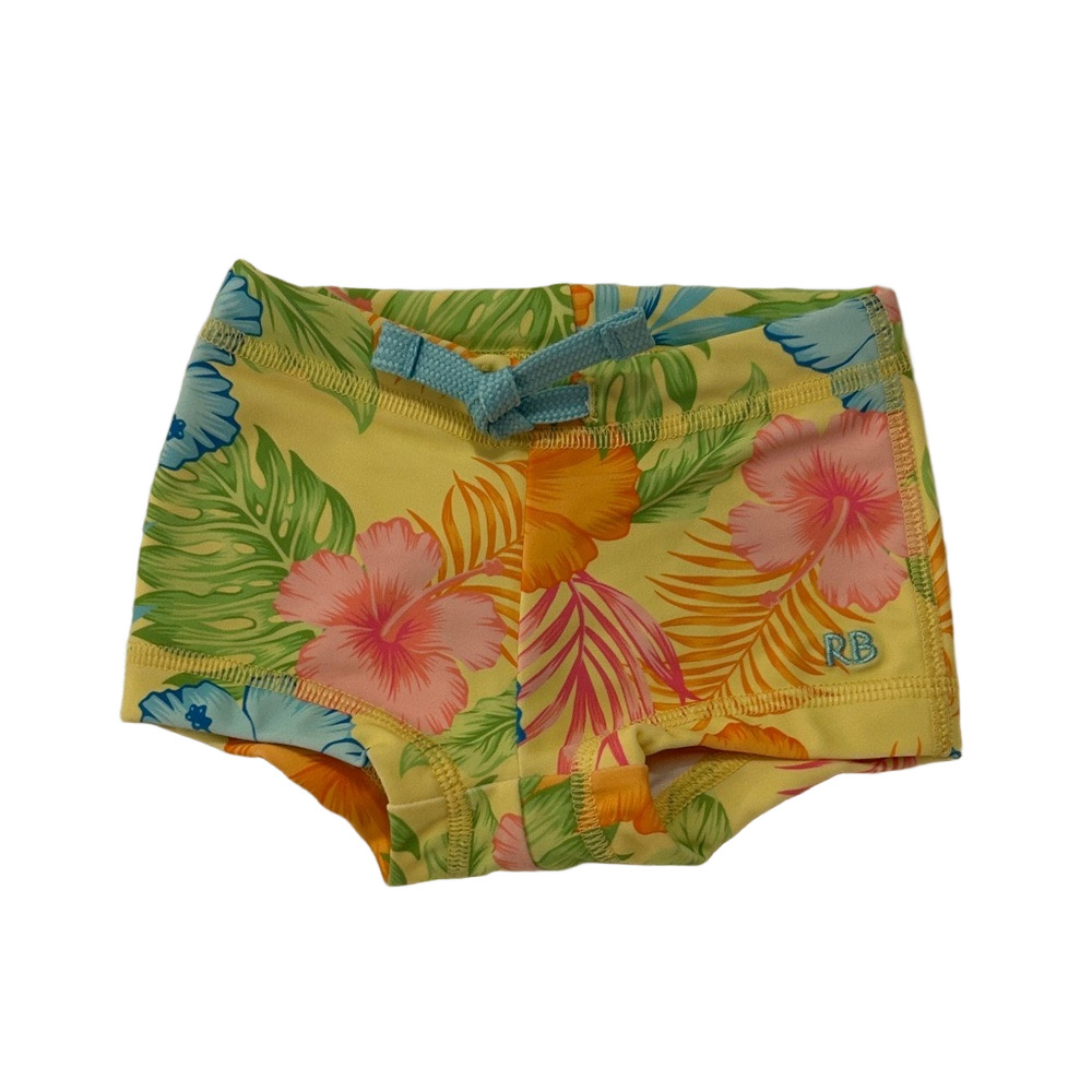Rugged Butts Tropical Floral Swim Shorts | NWT | 0-3 months